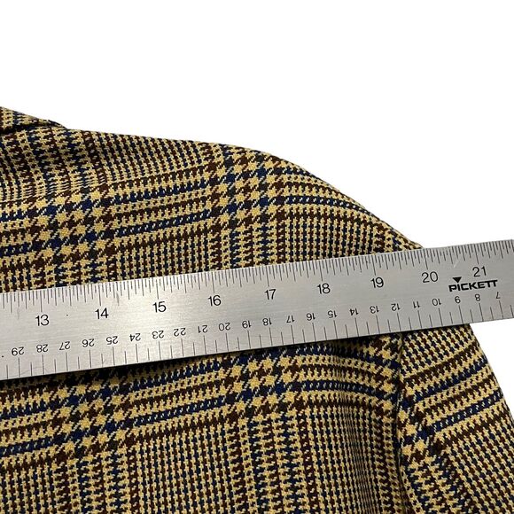 Ermenegildo Zegna Sport Coat Blazer Jacket Whisper Houndstooth Windowpane US 42 - Picture 11 of 16
